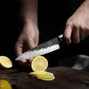 MITSUMOTO SAKARI, 5,6 pulgadas, japonés, acero duradero de alto carbono, cuchillo pequeño hecho a mano, mango de madera duradero, caja de regalo de madera