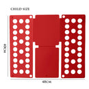 Kleidungsordner für Erwachsene, Kinder, Kunststoff, Kleidung, Faltbrett, T-Shirt-Ordner, einfach und schnell, Schrank-Organizer, Mutter, schneller Kleiderhalter