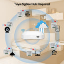 GIRIER Tuya ZigBee 3.0 Smart Light Switch Module Kein Neutralleiter erforderlich Funktioniert mit Alexa Google Home Support 2-Wege-Steuerung