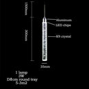 Pendelleuchte führte moderne minimalistische Bubble K9 Kristall-Hängeleuchten Esszimmer Zylinder Langrohr-Pendelleuchten hohe Decke