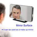 Spiegel Digitaler Wecker LED Elektronische Temperatur Wandtisch Snooze Uhren USB Multifunktionsuhr Nachtlicht Home Office