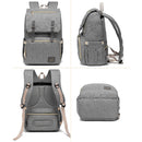 Mochila para pañales para mamá 2022, USB, maternidad, cuidado del bebé, bolsas de enfermería, mochila de pañales de viaje a la moda para Kit de cochecito