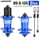 NEW Koozer XM490 PRO Hubs 4 Bearing MTB Mountain Bike Hub Rear 10*135mm QR100*15 12*142mm Thru 32 Holes Disc Brake Bicycle Hub