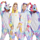 Kigurumi Einhorn Pyjama Stitch Adult Animal Onesie Frauen Männer Paar Pyjamas Winter Pijamas Anzug Panda Nachtwäsche Flanell Pyjamas