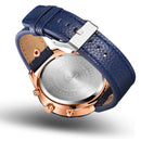 reloj hombre BOAMIGO 2020 Military Fashion Herrenuhren Top-Marke Luxus große Sport-Digital-Analog-Leder-Quarzuhr für Herren