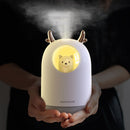 300 ML Mini Bär Luftbefeuchter USB Aromatherapie Aroma Ätherisches Öl Diffusor für Home Office Auto Cool Mist Maker LED Nachtlicht