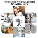 Ulanzi MT-08 DSLR SLR-Telefon-Vlog-Stativ-KIT Kaltschuh-Telefonhalterung für Mikrofon-LED-Licht-Mini-Stativ für iPhone 13 Sony