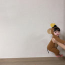 MILANCEL Autumnn Babykleidung Maus Neugeborene Decke Schlafanzug Niedlicher Kleinkind Pyjama Mode Mit Kapuze Säuglingsspielanzug