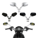 Motorrad Universal 8MM Rückspiegel für Harley Road King Touring XL883 Sportster 1200 Fatboy Dyna Chopper Softail