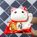 6 Zoll Keramik Maneki Neko Spardose Glückskatze Ornament Home Decor Geschenk Feng Shui Glückskatze Sparschwein