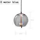 Moderne BROKIS Knot Glas LED Pendelleuchten Dine Rope Deckenleuchter Hängelampe Designer Cafe Bar Leuchten Drop Ship