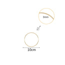 10-40 cm Gold Metall Ring Blumenkranz Girlande Jäten Dekoration für Hochzeiten Brautparty Home Party Dekoration Catcher Hoops