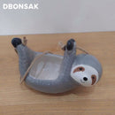 Nordic Wandbehang Keramik Vase Faultier Blumentopf Scindapsus Chlorophytum Topfpflanze Tier Blumentopf Hausgarten Dekoration