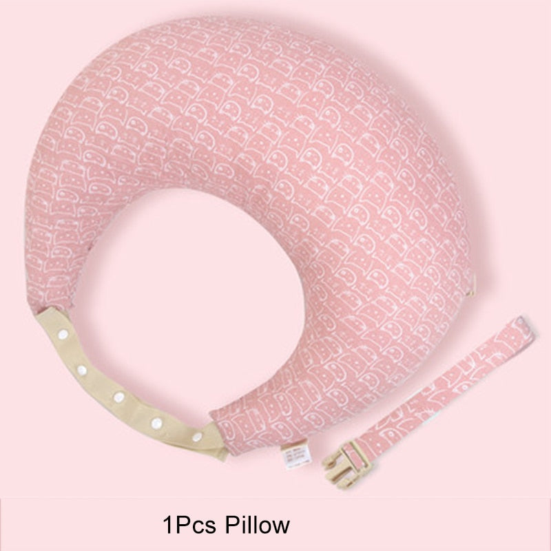 Multifunction Nursing Pillow Baby Maternity Breastfeeding Pillow Adjustable Pregnant woman Waist Cushion  Layered Washable Cover