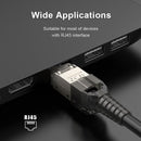 ZoeRax CAT8/CAT7/CAT6A Rj45-Anschlussstecker, werkzeuglos geschirmte RJ45-Enden, Cat8-Feldabschlussstecker – 40 Gbit/s