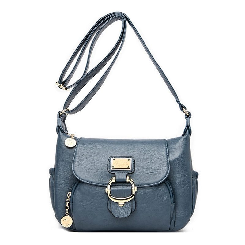 Damen-Luxusmarken-Handtaschen Sac A Main Umhängetaschen für Frauen 2022 Leder-Umhängetaschen Female Messenger Bag Soft Flap Bag