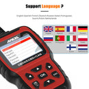 Ancel AS500 OBD2 Scanner Motorcodeleser OBD Autodiagnose Autodiagnosetool Lebenslanges kostenloses Update OBD2 Automotive Scanner