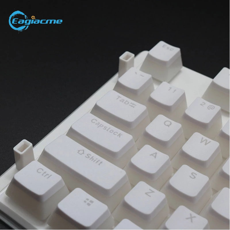 PBT OEM Profile Transaprent Pudding Keycaps Mechanical Keyboard Backlit 108 Keys Double Color Gaming Mechanical Keycap Universal