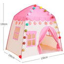 Baby Princess Game House Flowers Blühender Junge Mädchen Übergroßes Haus Faltbares Spielzelt Kinder Indoor Outdoor Castle Tent Geschenke