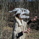 Neue Drachenmaske Bewegliche Kiefer Dino Maske Bewegliche Kiefer Dinosaurier Dekor Maske Für Halloween Party Cosplay Maske Dekoration