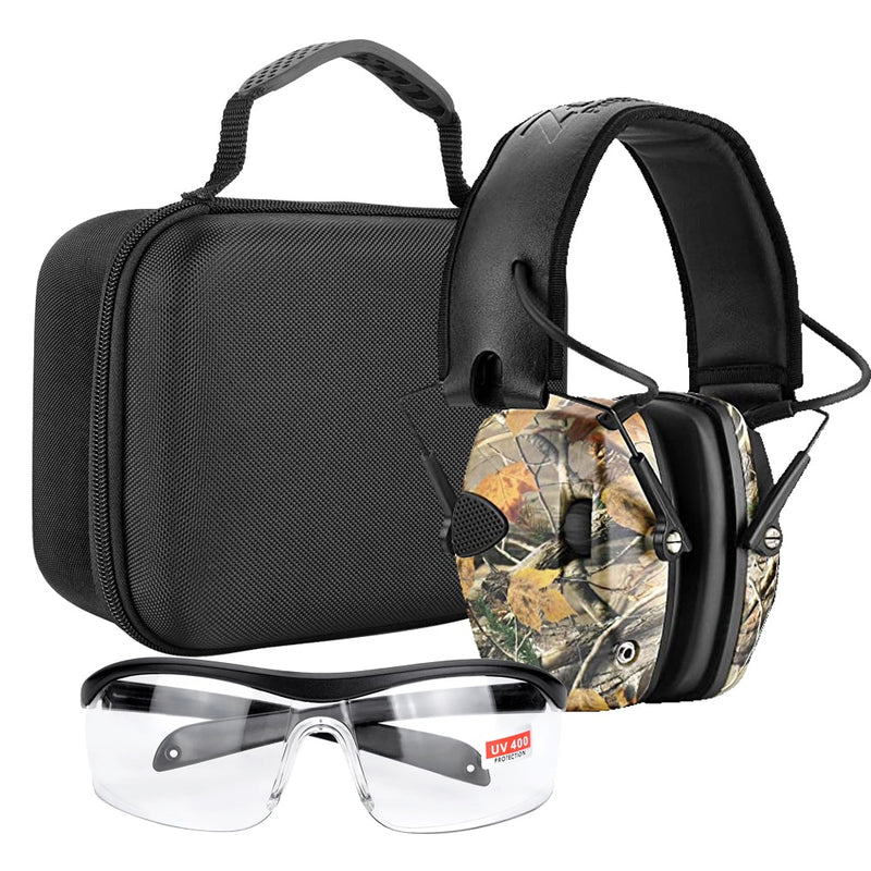 Orejeras ZOHAN, auriculares activos para disparar, protección auditiva electrónica, protección auditiva, reducción de ruido, auriculares de caza activos