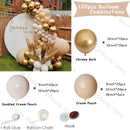 Retro Coffee Matte White Balloons Garland Arch Kit Boho Wedding Decoration Gender Reveal Birthday Baby Shower Decor Accessory