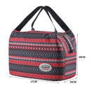 Aosbos Fashion Portable Insulated Canvas Lunch Bag 2020 Thermal Food Picknick Lunch Bags für Damen Kinder Herren Cooler Lunch Box Bag