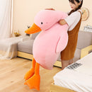Big Kawaii Duck Plush Toy Cute Goose Sleeping Pillow High Quality Stuffed Doll Soft Funny Sweet Present for Friends Kids Gifts