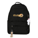 Anime Haikyuu Karasuno VBC Frauen Rucksack Kawaii Rosa Schultaschen Nylon Bookbag Cartoon Reiserucksack Kleine Schule Rugzak