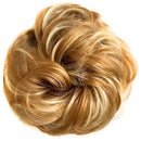 Tinashe Beauty Gummiband mit unordentlichem Haarknoten Scrunchy Chignon mit Gummiband Messi Haarteile Donut für Frauen Kinder