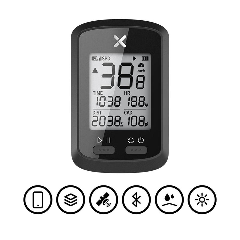 XOSS Bike Computer G+ Wireless GPS Speedometer Waterproof Road Bike MTB Bicycle Bluetooth ANT+ with Cadence Cycling Computers