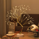 Luces de noche LED Mini lámpara de mesa de árbol de Navidad guirnalda de luces de hadas chico regalos hogar interior decoración de la habitación decoración de Navidad