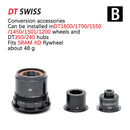 DT SWISS FreeHub dt240 350 1700 Kappen MTB Fahrradnaben Konverter Mountainbike Endadapter QR oder THRU Adapter HG/XD/MS BOOST