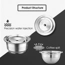 ICAfilasEspresso-Kapseln Wiederverwendbare Nespresso Vertuoline &amp; Vertuo Edelstahl (G2) nachfüllbare Kapsel wiederverwendbarer Filter ods