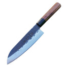 FANGZUO Japanische Küchenmesser Geschmiedetes Edelstahl-Kochmesser mit hohem Kohlenstoffgehalt Scharfes Santoku-Cleaver-Schneiden Allzweckmesser-Werkzeug