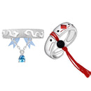 The Untamed Anime Grandmaster of Demonic Cultivation MDZS Cosplay Ring S925 Silver Couple Finger rings Fashion Jewelry Gift