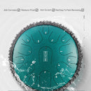 NEU Steel Tongue Drum 13 Zoll 15 Ton Drum Handheld Tank Drum Percussion Instrument Yoga Meditation Anfänger Musikliebhaber Geschenk