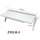 KAYQEE Desktop-Rack, verstellbares Bildschirmregal, TV-Aufbewahrungshalterung für Streaming-Geräte, Medienbox, Lautsprecher, Heimdekoration