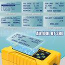 Original AUTOOL BT380 Autobatterietester 12V CCA2400 Batterielade-Ankurbeltest-Analysator 220V 110V Fahrzeug-Powerbank