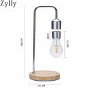 Magnetschwebebahn-Schreibtisch-LED-Lampe Drahtlose Ladebalance Nachtlicht-Induktionsbirne Für die Heimdekoration Schwimmende LED-Birne