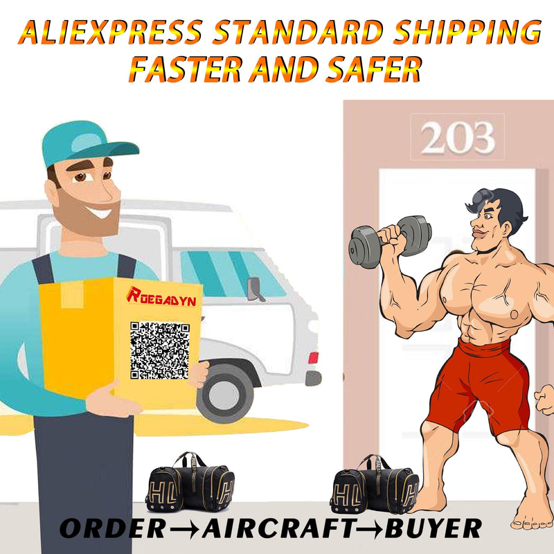 ROEGADYN large Capacity Chest Bag Folding Gym Bag Men Fitness Bag For Gym Men Waterproof Sport Bag Men Gym Bag  Shoe Compartment