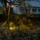 Solarlicht-LED-Laternen-Girlande Wasserdichte Gartenleuchte zum Aufhängen im Freien Lichterkette für Solarlampen-Girlanden-Gartendekoration