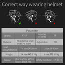 XOSS Bike Helmet Lightweight Cycling Helmet Road Bike MTB Integrally-mold  Adjustable Protection Safety Cap for Men and Women