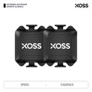 XOSS X1 Geschwindigkeits-Trittfrequenzsensor Fahrradcomputer Tachometer ANT+ Bluetooth Rennrad MTB kompatibel für GARMIN iGPSPORT Bryton