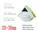 Magnetische Fensterputzbürste Glasreiniger Magnete Bürstenwerkzeug Doppelseitige magnetische Glasbürste zum Waschen der Haushaltsreinigung