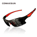 COMAXSUN Professionelle polarisierte Fahrradbrille Fahrradbrille Fahren Angeln Outdoor Sport Sonnenbrille UV 400 Tr90