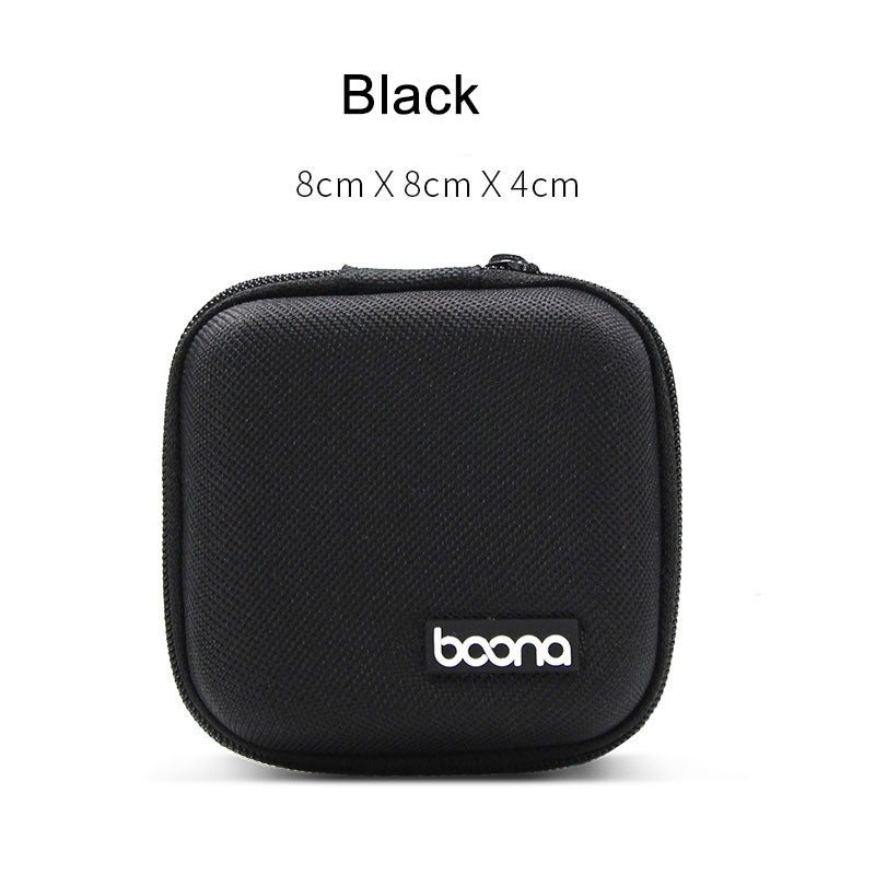 Bolsa de almacenamiento de dispositivos digitales de carcasa dura para adaptador de Mac, Cable de datos de ratón, auriculares, HDD, estuche organizador de dispositivos electrónicos