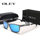OLEY Aluminum Magnesium Men Sunglasses Polarized Coating Mirror Sun Glasses oculos Male Eyewear Accessories For Men Y7144