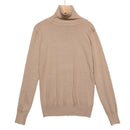 HLBCBG chic Otoño Invierno suéter grueso pulóveres mujer manga larga casual cálido básico cuello alto suéter mujer jerséis de punto top