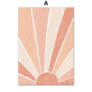 Sonnenschein Liebe Zahl Brief ABC Wandkunst Leinwand Malerei Nordic Poster und Drucke Wandbilder für Kinderzimmer Schlafzimmer Dekor